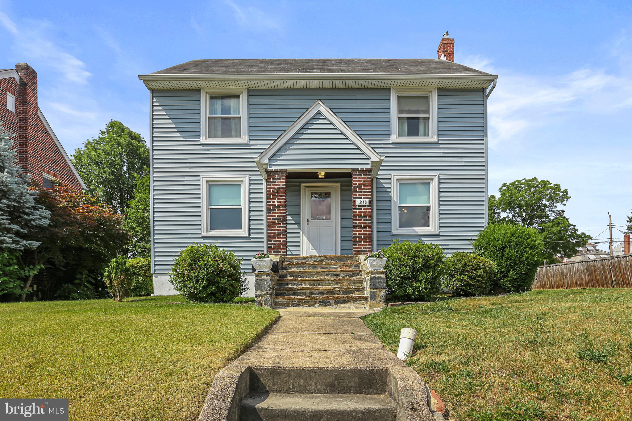 1218 Leeds Terrace Halethorpe, MD 21227 - Photo 1 of 31 Welcome to this classic center hall Colonial