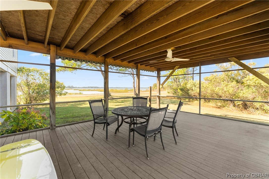 2218 Mill Creek Road Wake, VA 23176 - Photo 14 of 41 View of sunroom