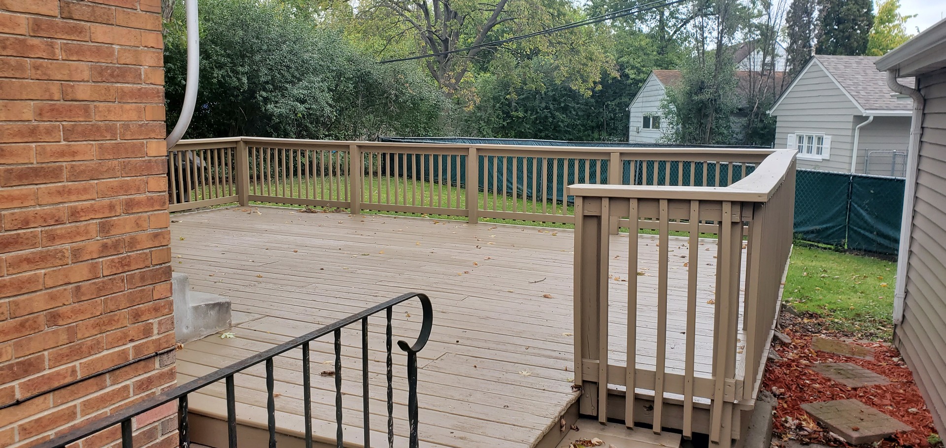 2212 Downey Road Homewood, IL 60430 - Photo 16 of 18 a view of outdoor space with deck and backyard