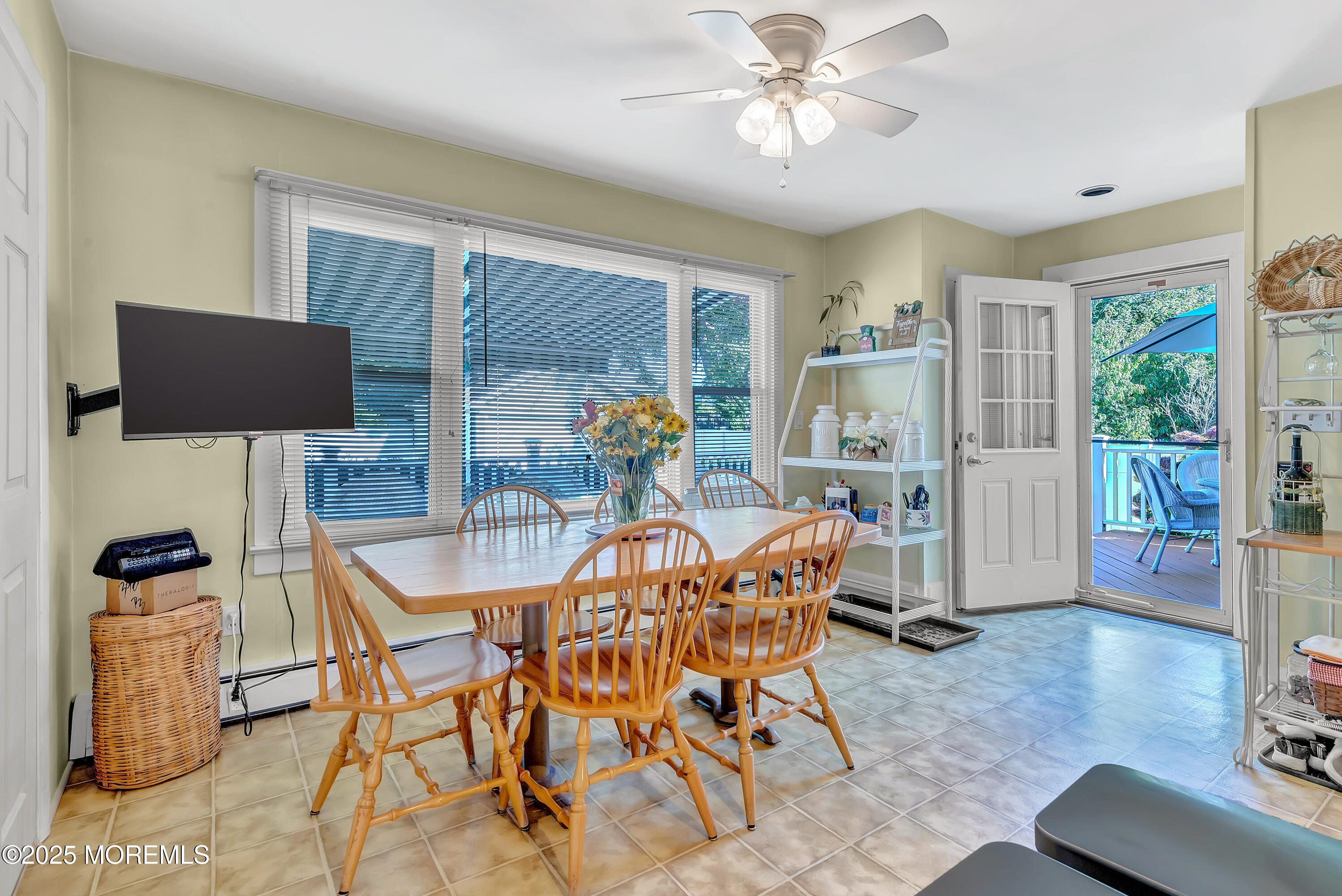 390 Conover Place Red Bank, NJ 07701 - Photo 18 of 39 a view of a dining room with furniture window and outside view