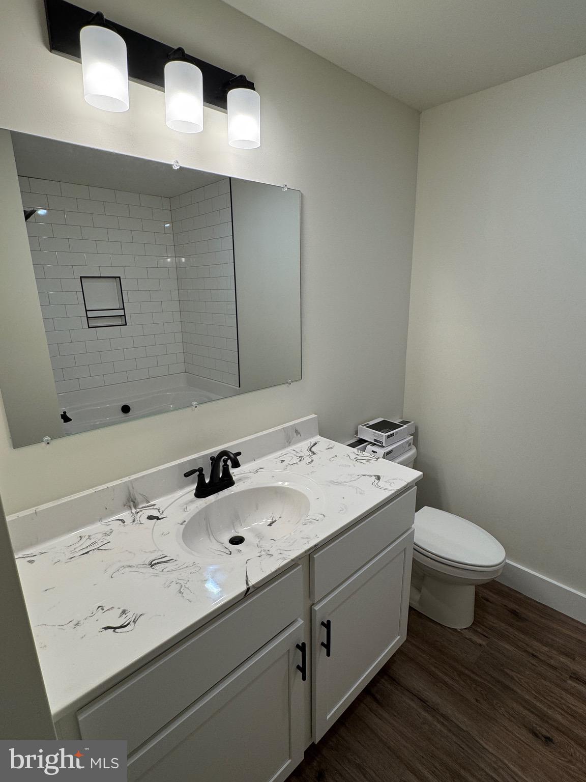 14 Wynn Road Tabernacle, NJ 08088 - Photo 26 of 33 a bathroom with a sink toilet and mirror