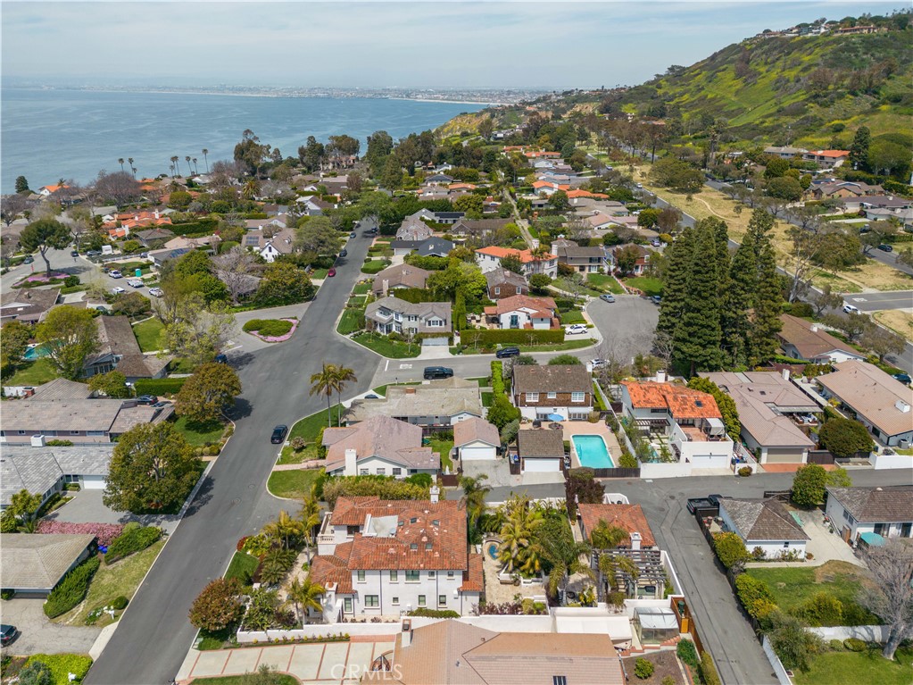 1716 Addison Road Palos Verdes Estates, CA 90274 - Photo 53 of 55 an aerial view of residential houses with outdoor space