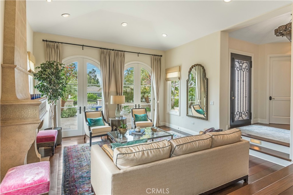 1716 Addison Road Palos Verdes Estates, CA 90274 - Photo 8 of 55 a living room with furniture and a large window