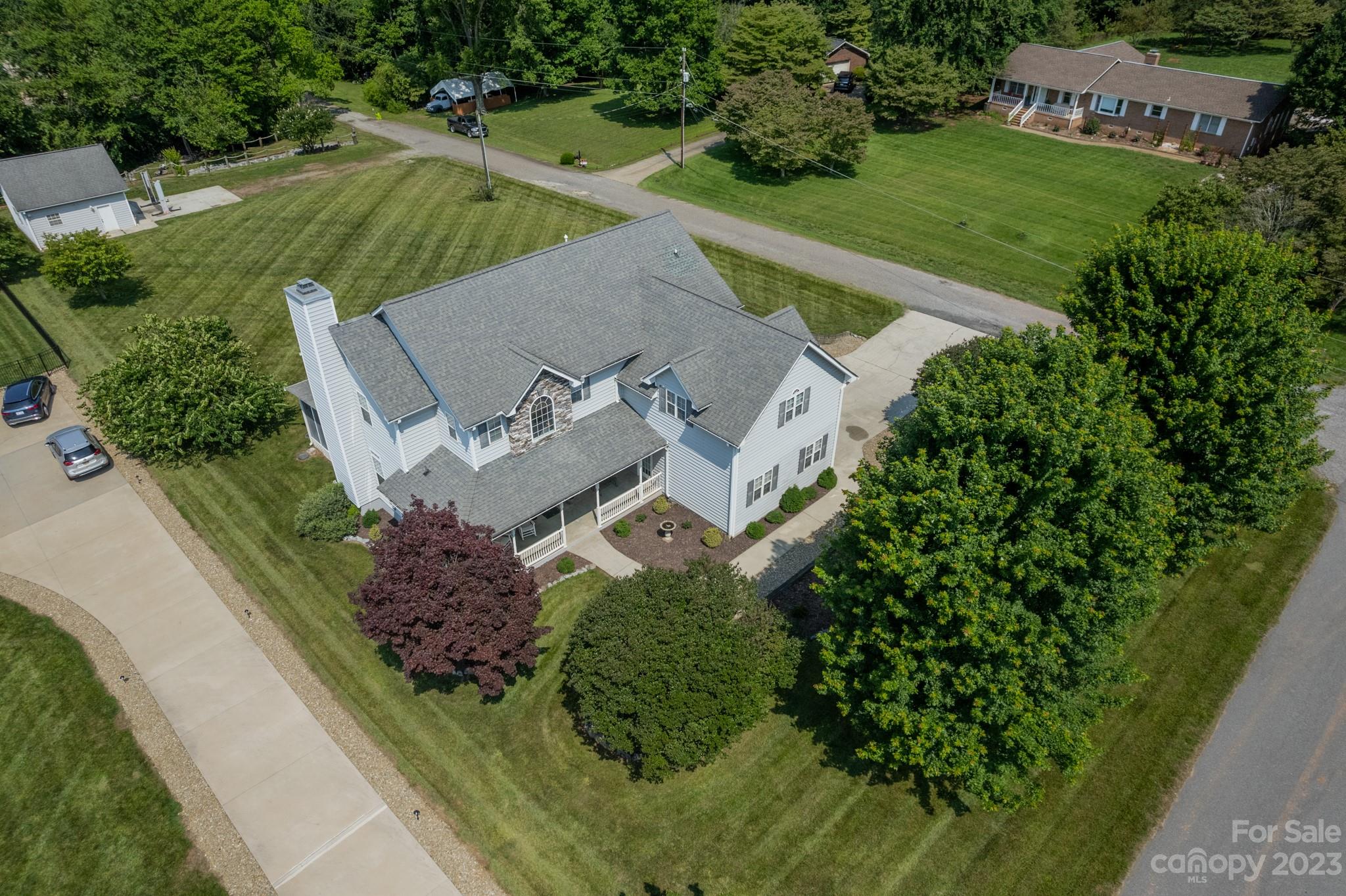 175 Perrin Road Mooresville, NC 28117 - Photo 2 of 45 an aerial view of a house