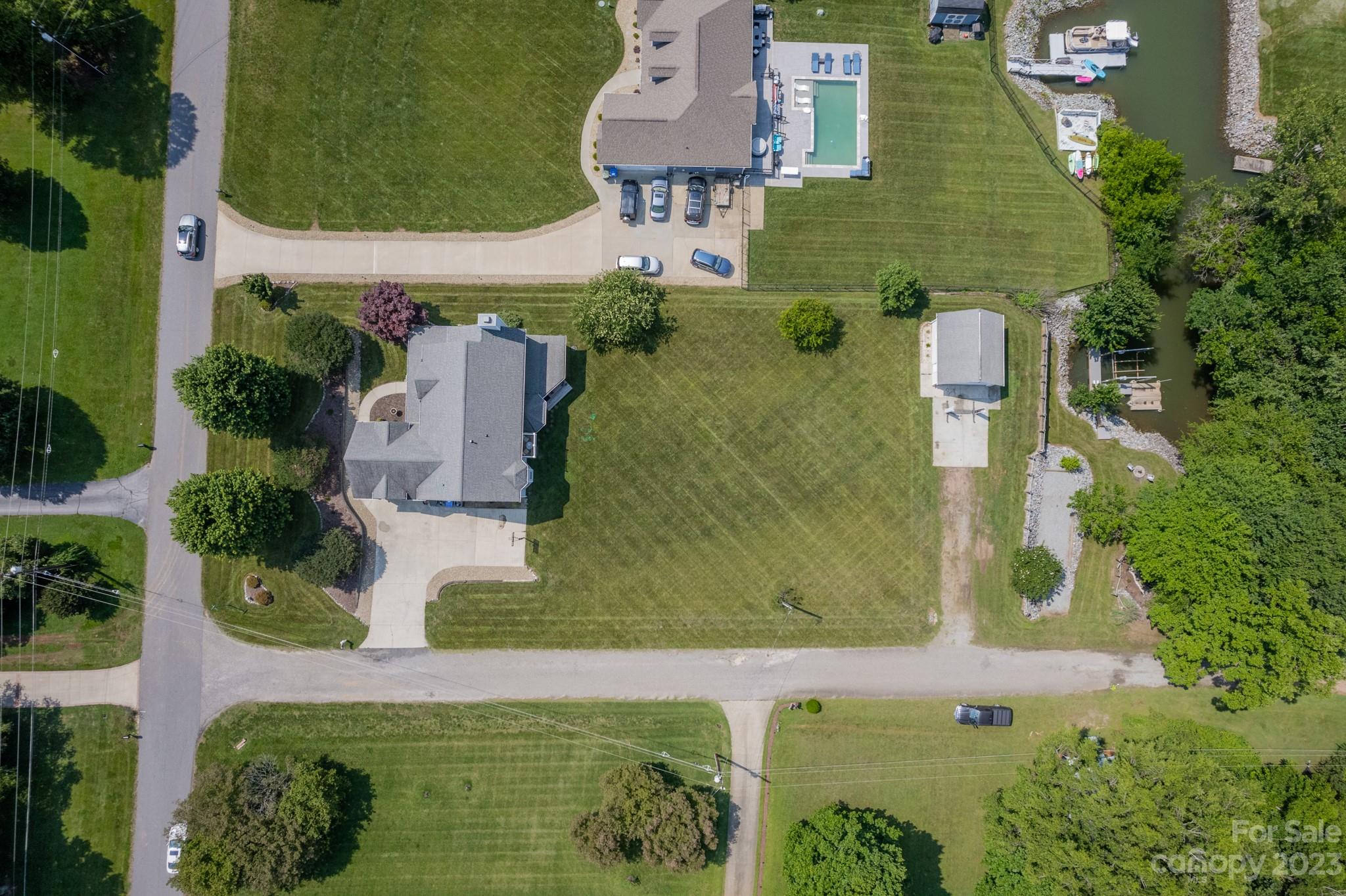175 Perrin Road Mooresville, NC 28117 - Photo 44 of 45 an aerial view of a house