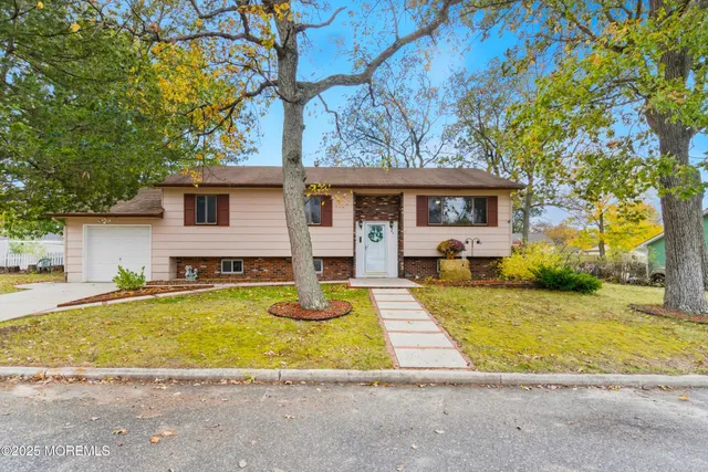 a view of a house with a patio