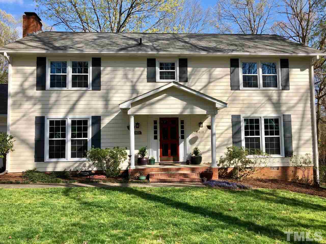 5412 Fairoaks Road Durham, NC 27712 - Photo 2 of 25 front view of a house with a yard
