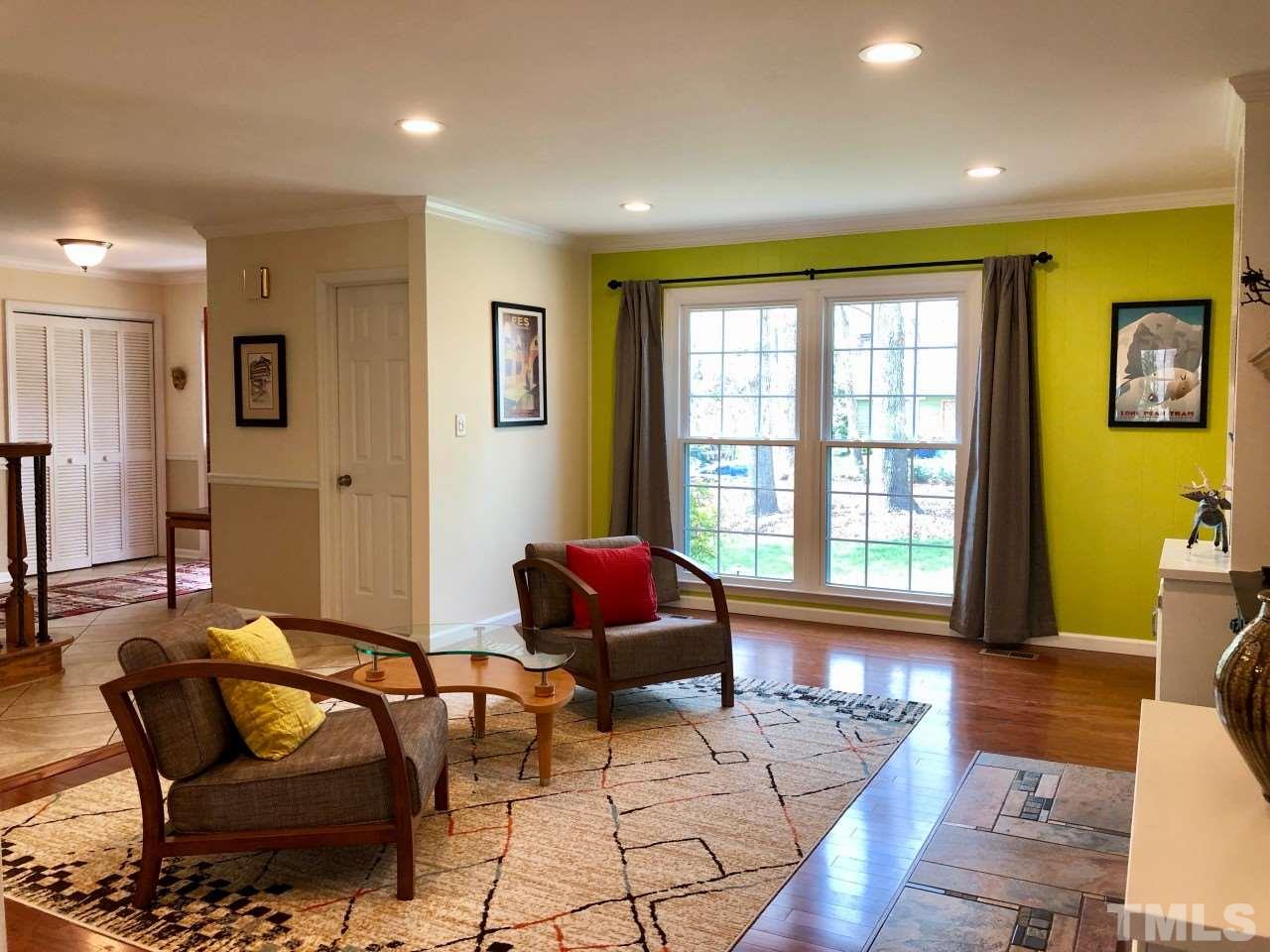 5412 Fairoaks Road Durham, NC 27712 - Photo 3 of 25 a living room with furniture and a window