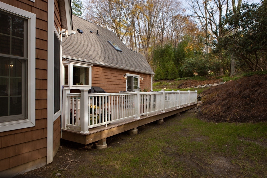 Lot 1 Marcy Road Otis, MA 01253 - Photo 11 of 15 a view of a house with a yard and deck