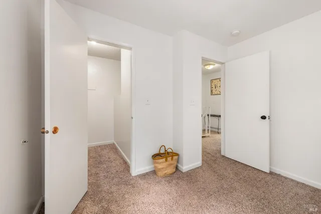 a room with storage and utility