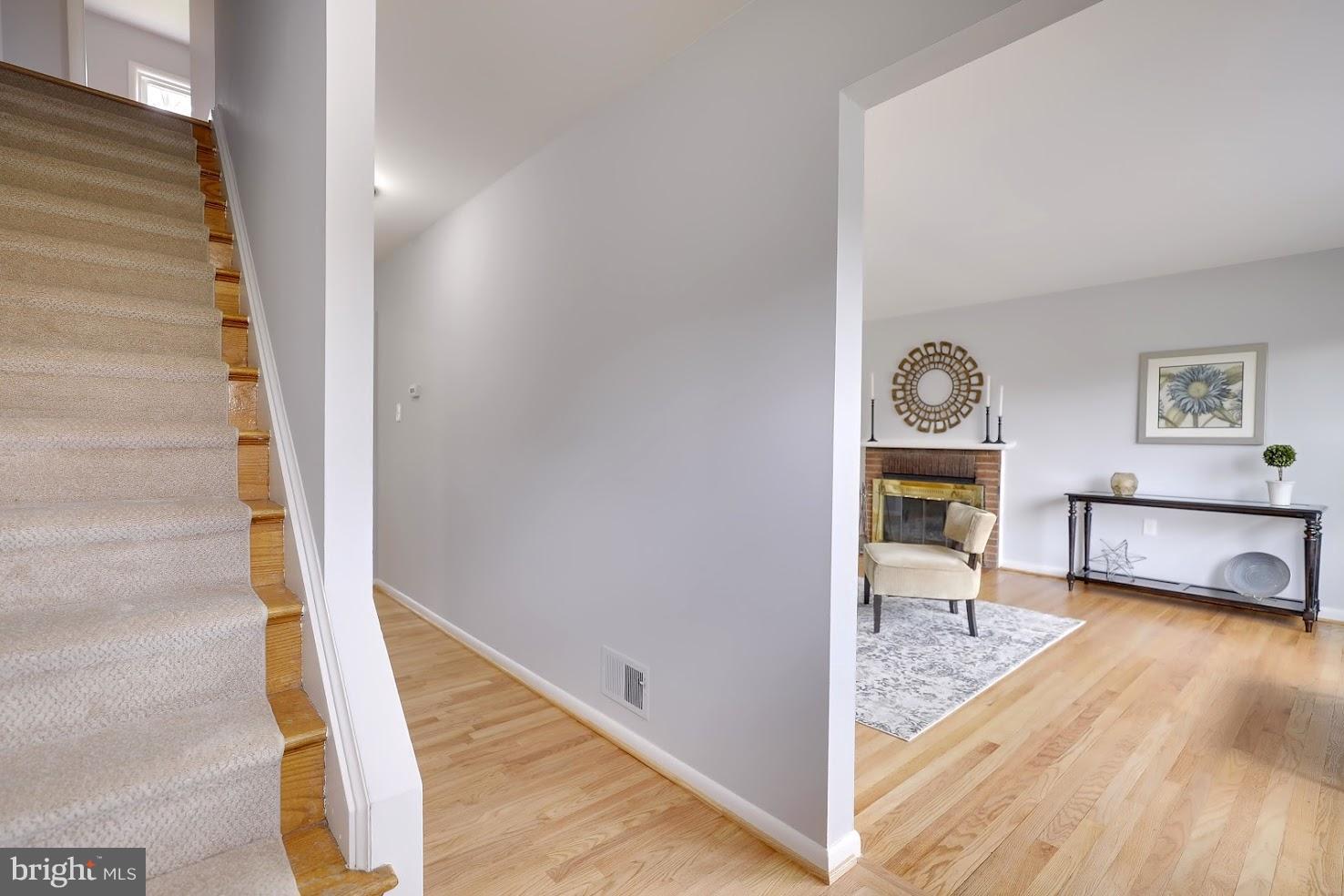 9603 Flower Avenue Silver Spring, MD 20901 - Photo 3 of 30 Welcoming FOYER new hardwood floors