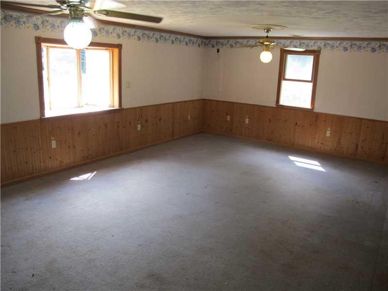 621 Metz Road Tarentum, PA 15084 - Photo 3 of 21 Living Room. Spacious 24 x 15 living room with bay window, ceiling fan and wainscotting