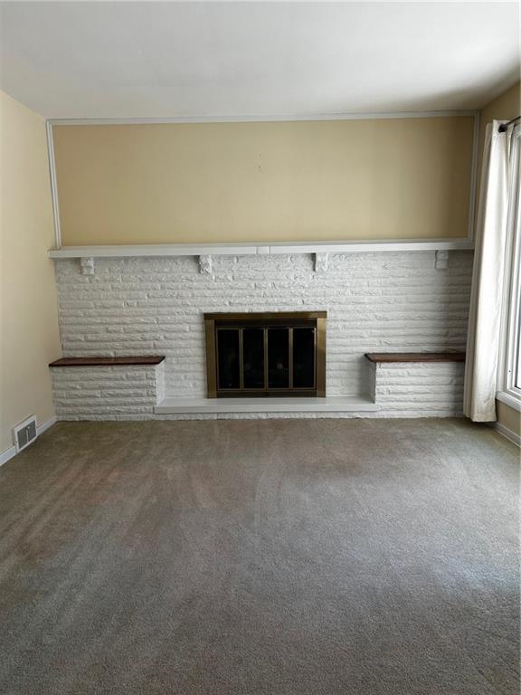 264 Douglass Road Beaver Falls, PA 15010 - Photo 14 of 35 fireplace on end wall
