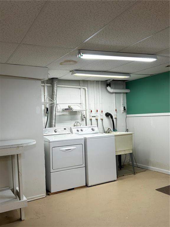 264 Douglass Road Beaver Falls, PA 15010 - Photo 29 of 35 basement laundry room