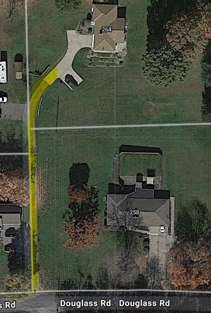 264 Douglass Road Beaver Falls, PA 15010 - Photo 10 of 35 map view of property follow yellow drive