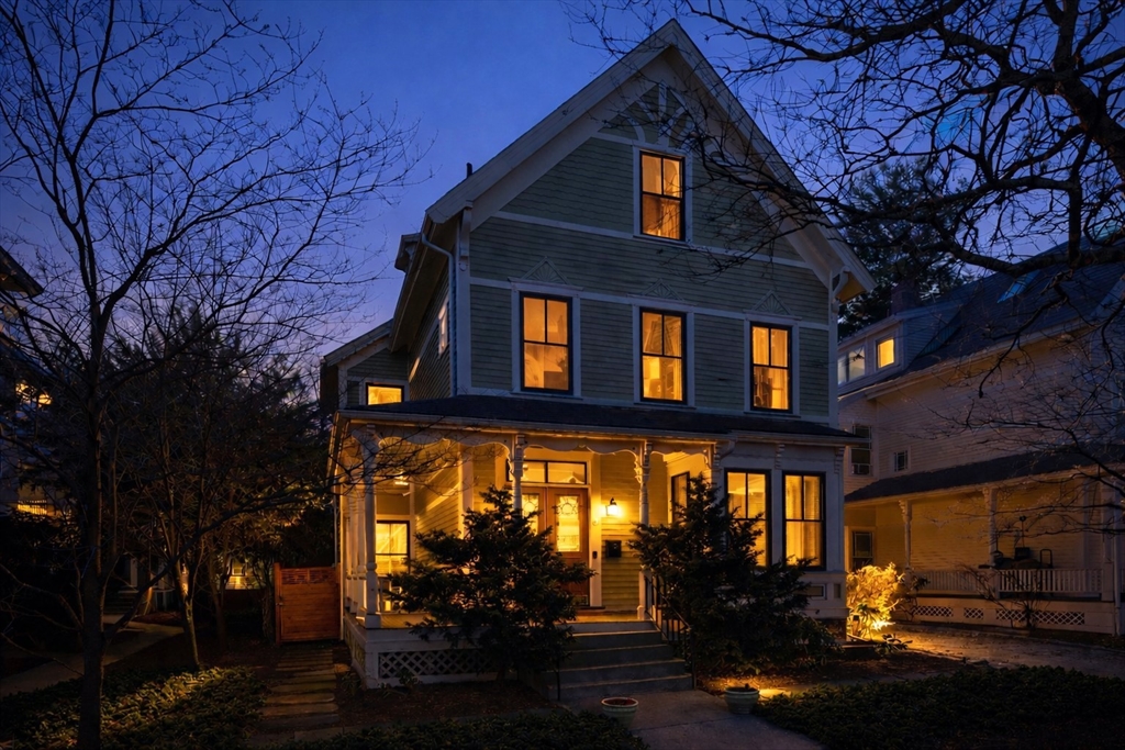 6 Forest Street Cambridge, MA 02140 - Photo 28 of 28 a front view of a house with a yard