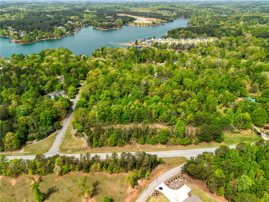 0 Ellsworth Drive Seneca, SC 29672 - Photo 2 of 7 This elevated view captures the expansive natural beauty of a waterfront community.