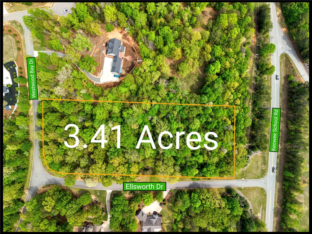 0 Ellsworth Drive Seneca, SC 29672 - Photo 3 of 7 This verdant parcel of land offers ample space for building your dream home.