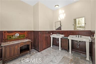 a kitchen with a stove and a sink
