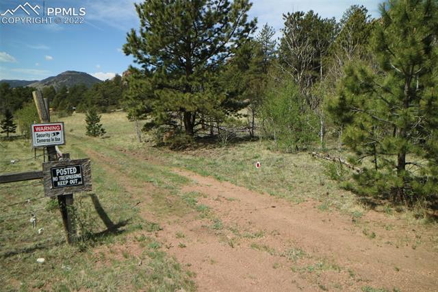 339 Chipper Road Guffey, CO 80820 - Photo 3 of 34 Enter through this easement gate and stay on 2-track to property.