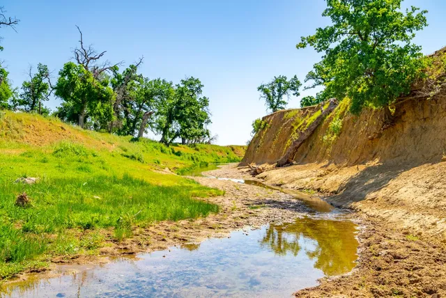 a view of an outdoor space and a lake view