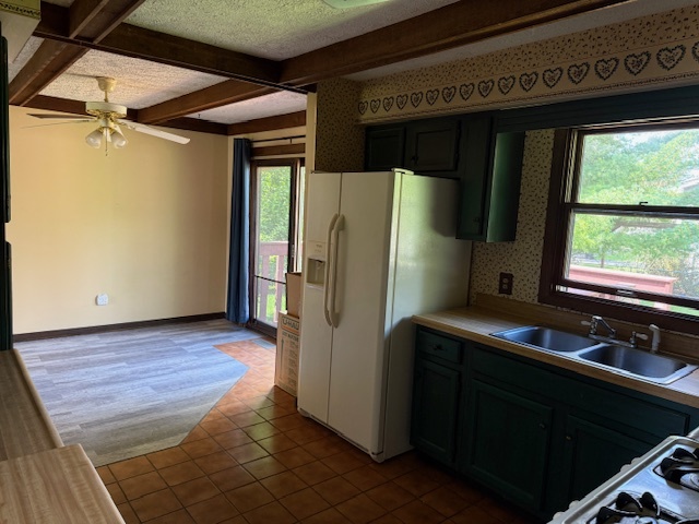 7503 Windsor Avenue Spring Grove, IL 60081 - Photo 7 of 14 a kitchen with a refrigerator and window