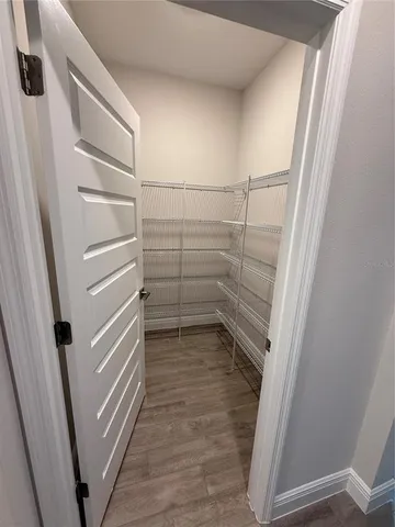 a view of walk in closet