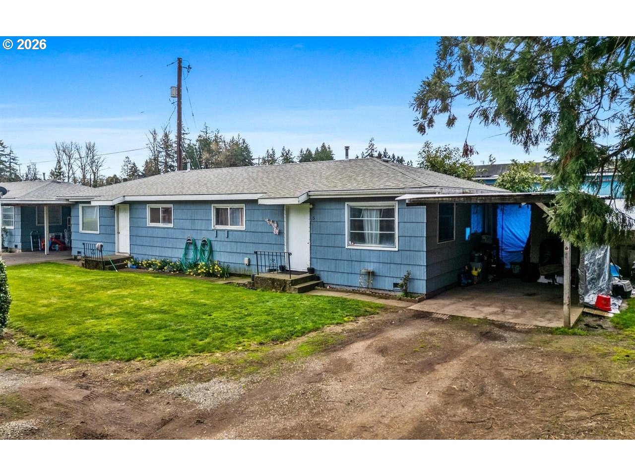 4125-4135 Portland Road Northeast Salem, OR 97301 - Photo 12 of 16 a view of a yard in front of house
