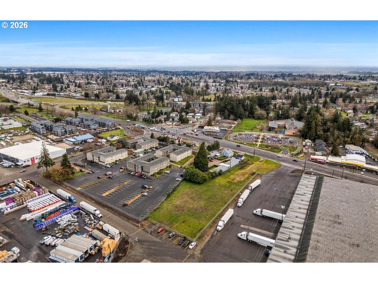 4125-4135 Portland Road Northeast Salem, OR 97301 - Photo 3 of 16 an aerial view of a city