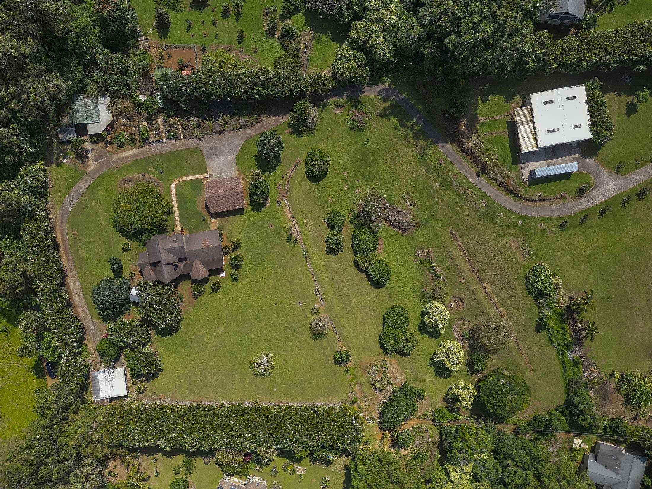30 Mamao Place Haiku, HI 96708 - Photo 49 of 50 an aerial view of a residential houses with outdoor space