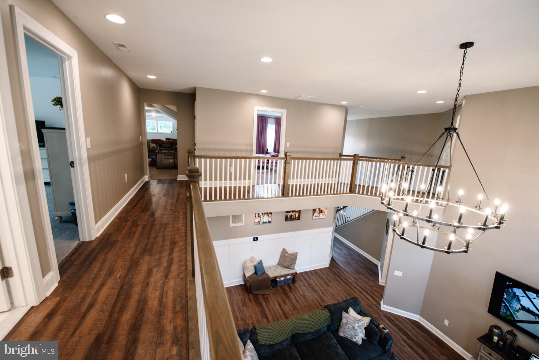 24268 Jerrico Road Lincoln, DE 19960 - Photo 34 of 44 Spacious upper landing with elegant charm.