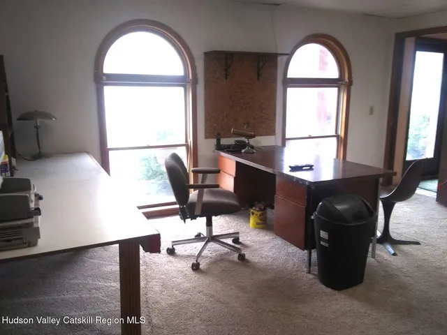 a workspace with a window