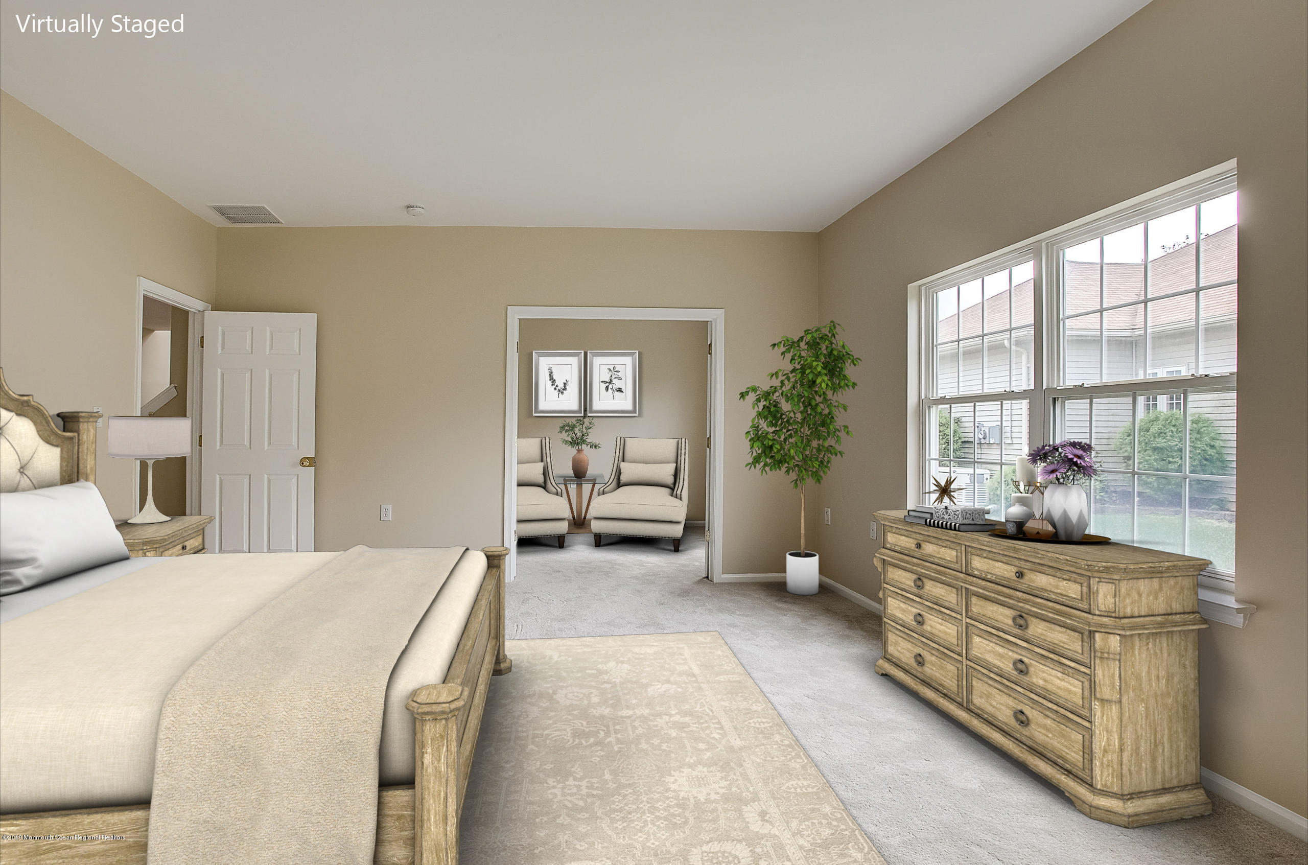 25 Torino Road Manchester Township, NJ 08759 - Photo 22 of 31 a bedroom with a bed and a large window
