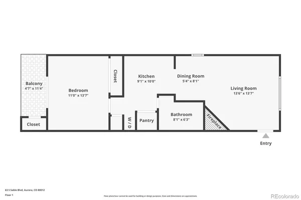 $175,000 | 63 South Sable Boulevard, Unit E21, Aurora, CO 80012