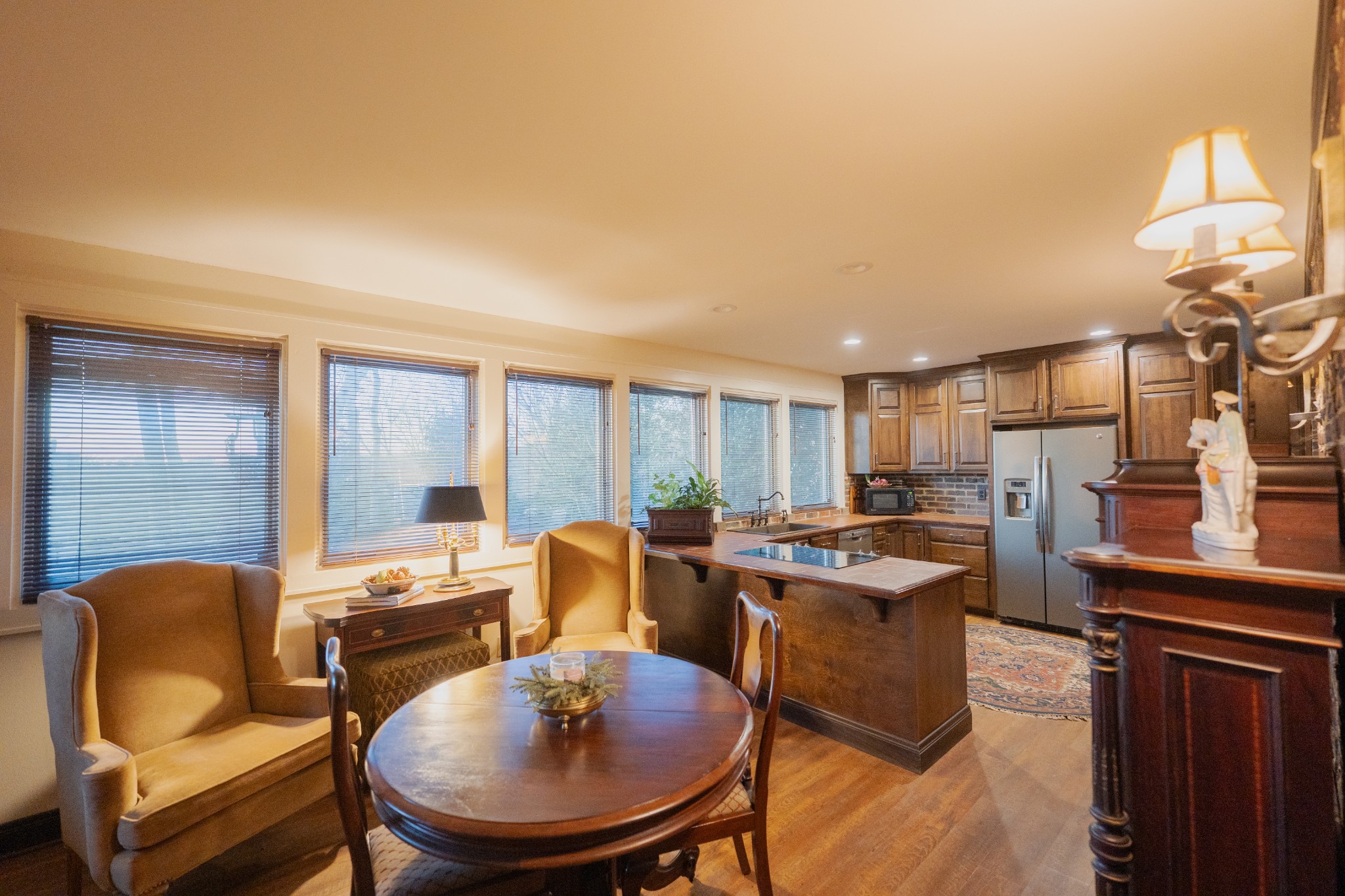 226 Rose Street Pulaski, TN 38478 - Photo 11 of 51 a dining room with furniture and wooden floor