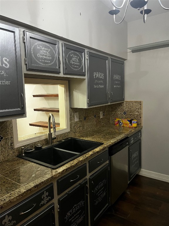 4001 Tanglewilde Street, Unit 1203 Houston, TX 77063 - Photo 3 of 14 a kitchen with a sink and cabinets