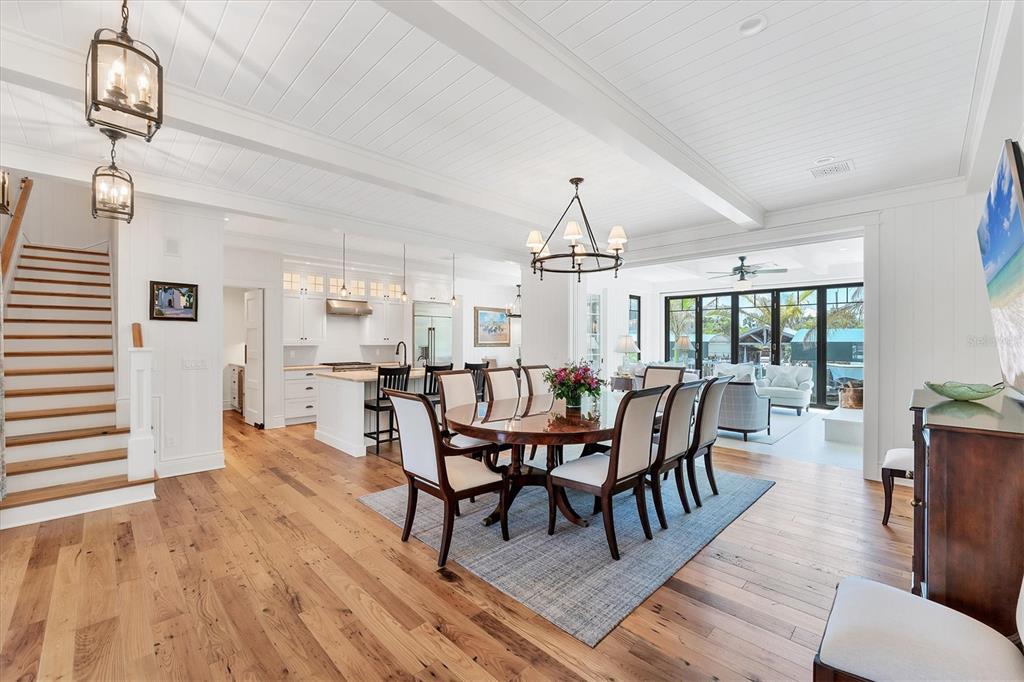 150 1st Street East Boca Grande, FL 33921 - Photo 7 of 72 a view of a dining room with furniture window and wooden floor