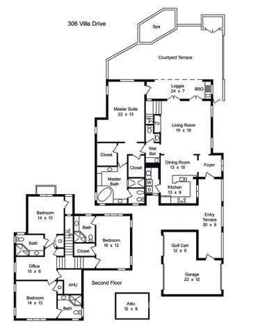 306 Villa Drive Jupiter, FL 33477 - Photo 30 of 30 Floor Plan