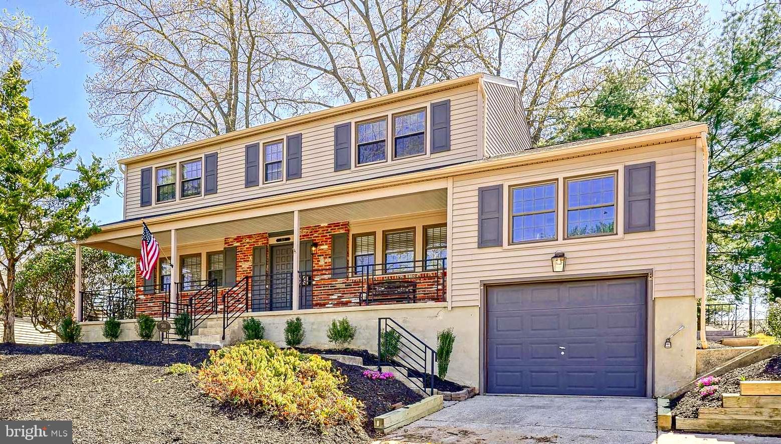 511 Boundary Road Pitman, NJ 08071 - Photo 1 of 36 a front view of a house with garden
