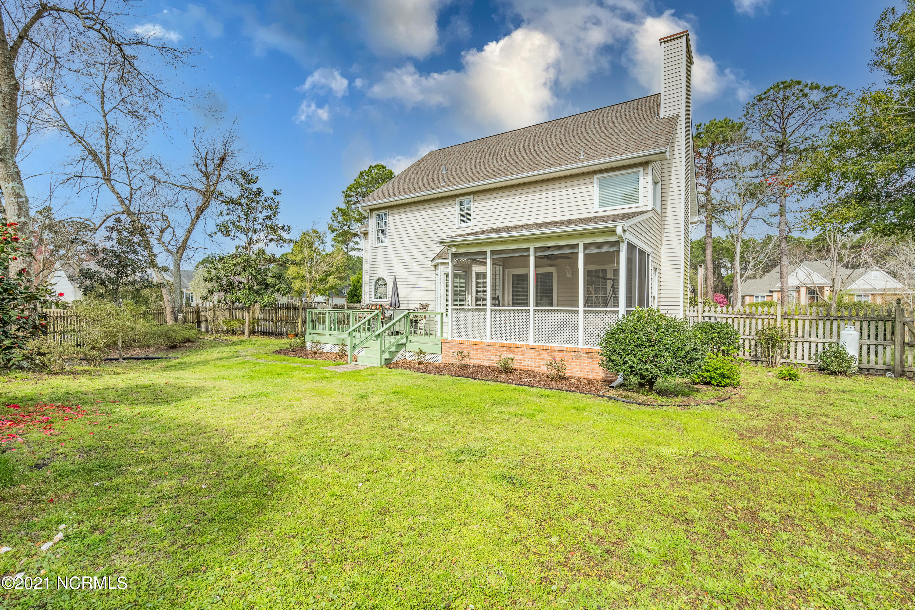 7600 Lost Tree Road Wilmington, NC 28411 - Photo 28 of 38 Backyard view from