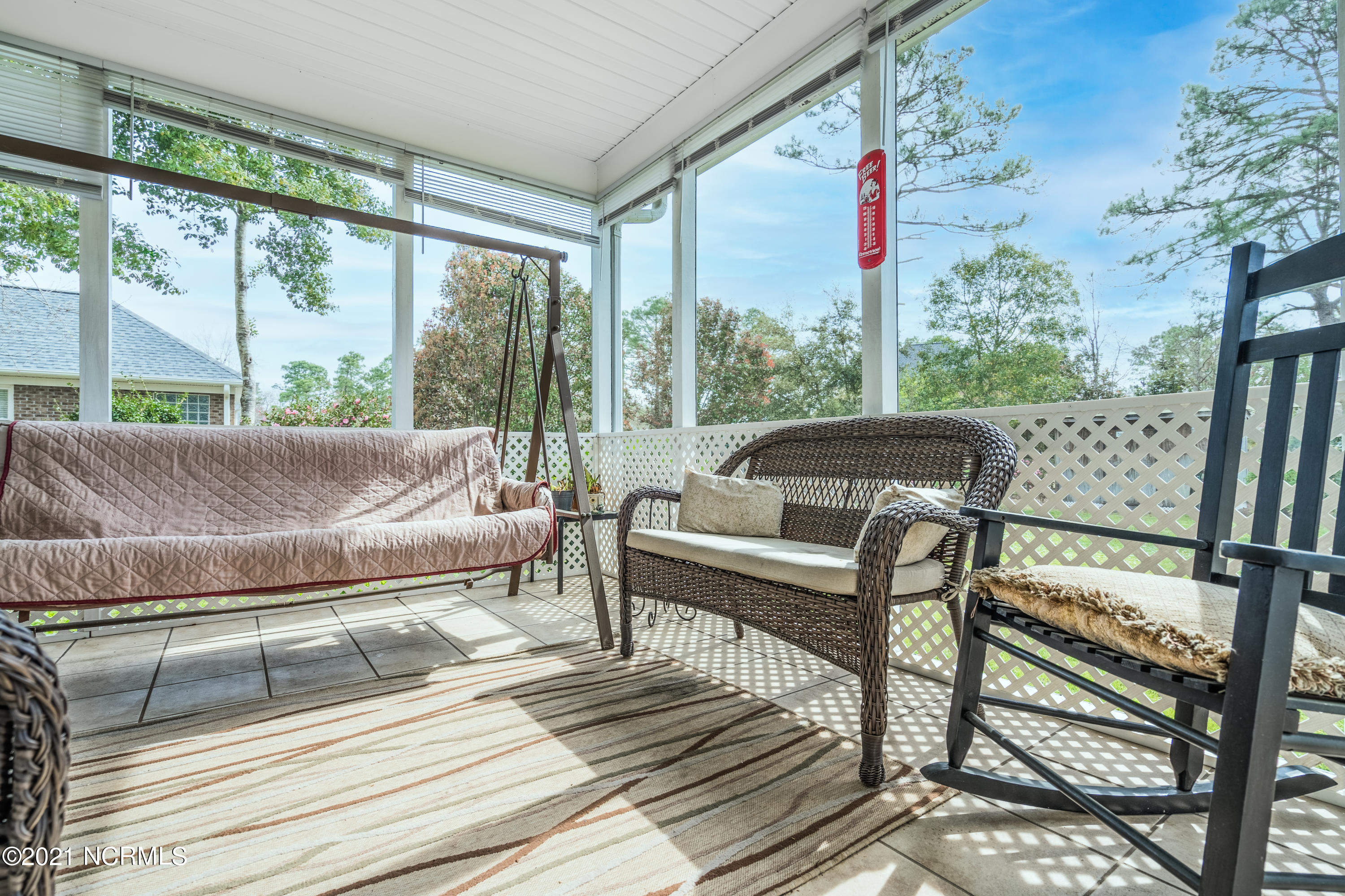 7600 Lost Tree Road Wilmington, NC 28411 - Photo 29 of 38 Back yard screen porch