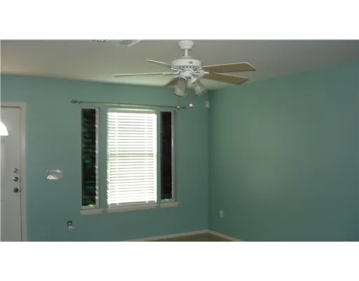 a open area with a window
