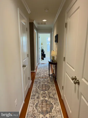 a hallway with a view of a hallway