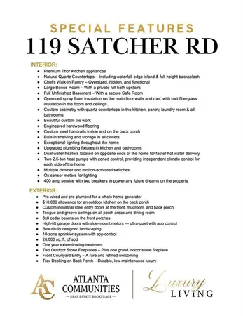 $1,350,000 | 119 Satcher Road, Taylorsville, GA 30178