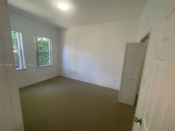 a view of empty room