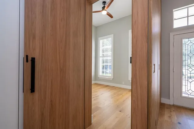 a kitchen with stainless steel appliances granite countertop a stove and a refrigerator
