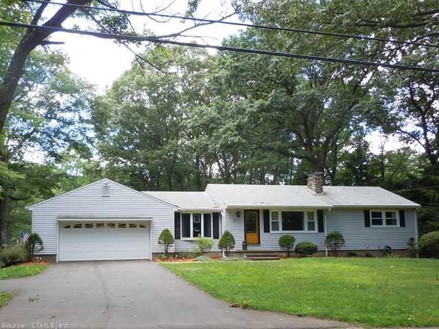 75 Scott Road Prospect, CT 06712 - Photo 1 of 1 a front view of a house with garden