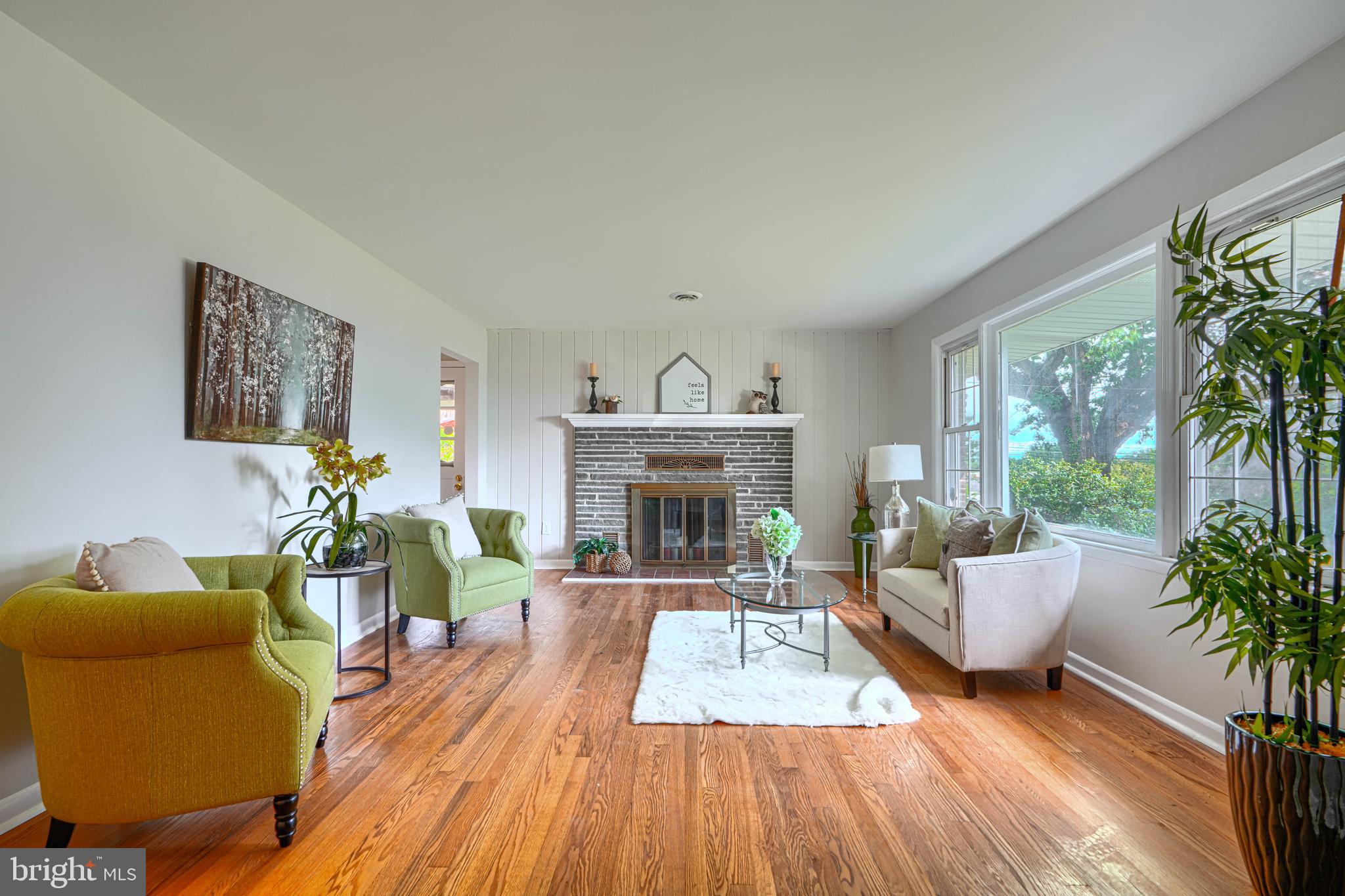 1237 South 48th Street Baltimore, MD 21222 - Photo 5 of 70 Living room with cozy fireplace