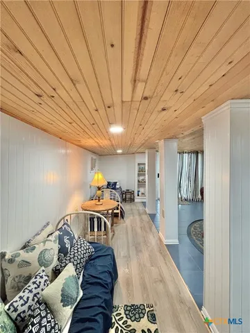 a outdoor space with furniture