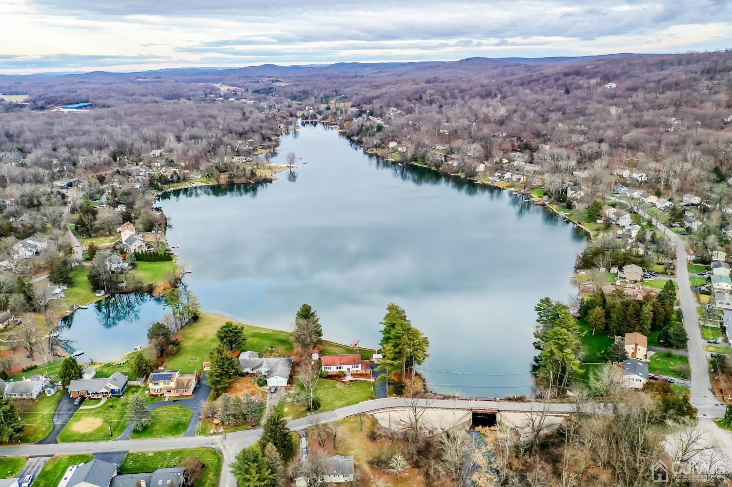 43 Shore Road Andover, NJ 07821 - Photo 24 of 25 an aerial view of ocean and residential houses with outdoor space